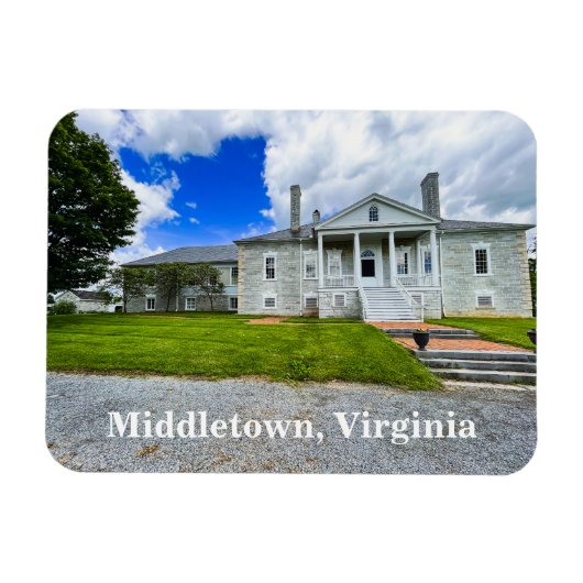 Belle Grove Plantation Middletown VA Magneet (Horizontaal)