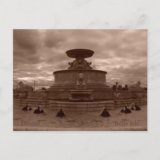 Belle Isle Briefkaart (Voorkant)