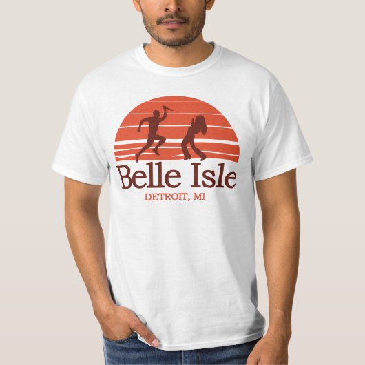 Belle Isle Detroit Michigan T-shirt (Voorkant)