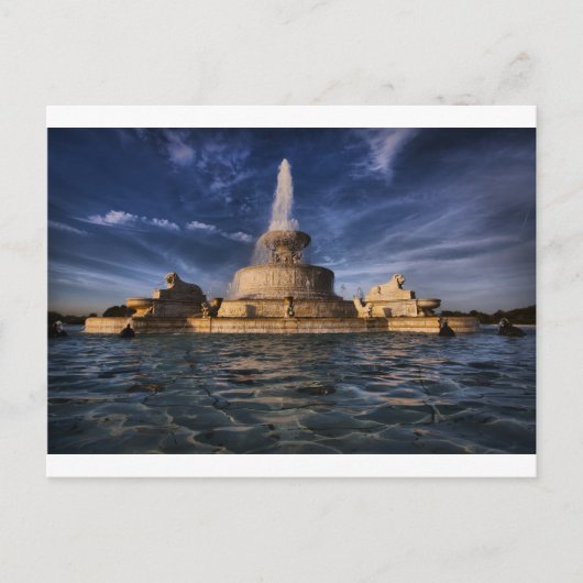 Belle Isle Fountain 0416 Briefkaart (Voorkant)