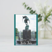 Belle Isle Fountain Briefkaart (Staand voorkant)