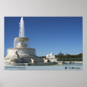 Belle Isle Fountain - Detroit, MI Poster (Voorkant)