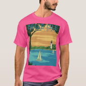 Belle Isle Michigan T-shirt (Voorkant)
