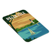 Belle Isle Park Michigan Travel  Art Magneet (Rechterzijde)