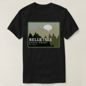 Belle Isle State Park Michigan Wilderness T-shirt (Design voorkant)