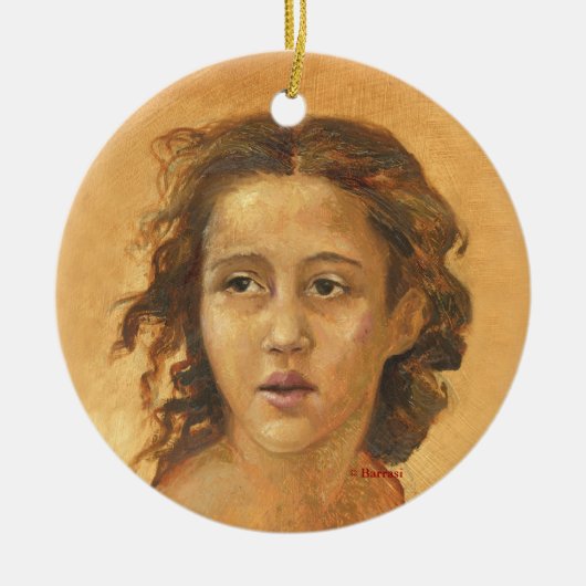 "Belle" Keramisch Ornament (Voorkant)