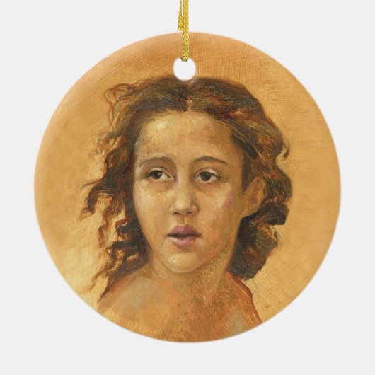 "Belle" Keramisch Ornament (Achterkant)