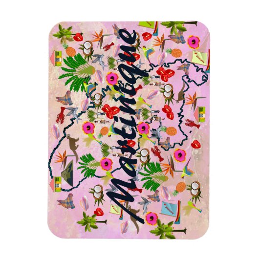 Belle Martinique Magneet (Verticaal)