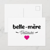 Belle mère veilleuse briefkaart (Voorkant / Achterkant)