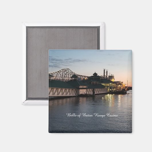 Belle of Baton Rouge Casino Magnet (Voorkant / Achterkant)