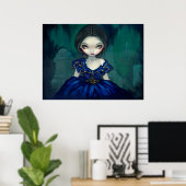 Belle of Bonaventure - Southern Gothic Art Print (Thuiskantoor)