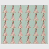 Belle of the Ball Princess Cadeaupapier (Vlak)