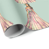 Belle of the Ball Princess Cadeaupapier (Rol Hoek)