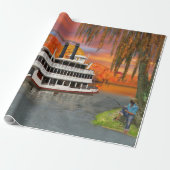 Belle of the Bayou Cadeaupapier (Uitgerold)