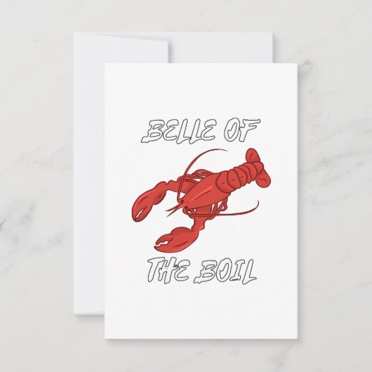Belle of the Boil Crawfish Bedankkaart (Voorkant)