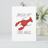 Belle of the Boil Crawfish Bedankkaart (Staand voorkant)