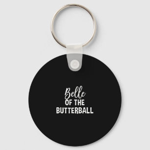 Belle Of The Butterll Prettige Dankdag Groep Mat Sleutelhanger