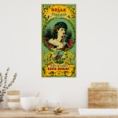Belle of Virginia Tobacco LabelPetersburg, VA Poster (Keuken)
