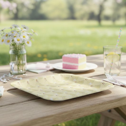 Belle Paper-Borden Papieren Bordje