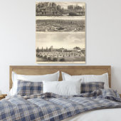 Belle Plaine, Kansas Canvas Afdruk (Insitu (Slaapkamer))