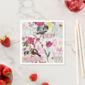 Belle Roos Roze Servetten (Insitu)