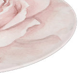 Belle Rose Mooie Roze Bloem Snijplank (Hoek)