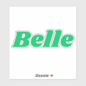 Belle Sticker (Vel)
