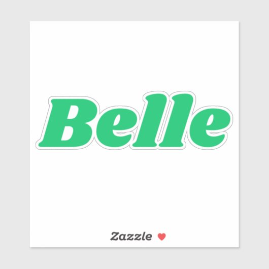 Belle Sticker (Vel)