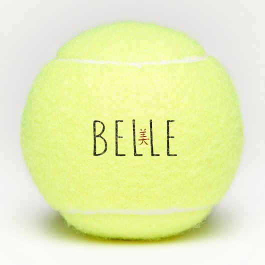 Belle Tennisballen (Voorkant)