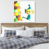 Belle the Pixie Elf Canvas Afdruk (Insitu (Slaapkamer))