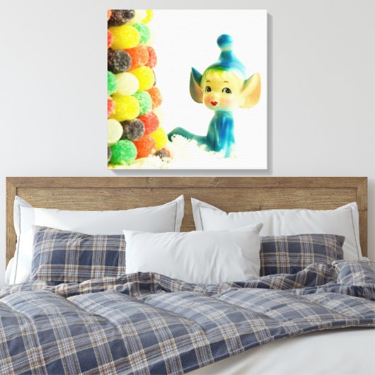 Belle the Pixie Elf Canvas Afdruk (Insitu (Slaapkamer))