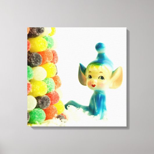 Belle the Pixie Elf Canvas Afdruk (Voorkant)