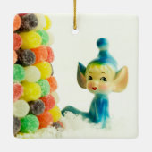 Belle the Pixie Elf Keramisch Ornament (Achterkant)