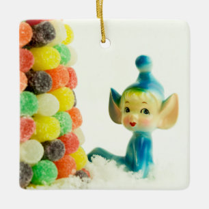 Belle the Pixie Elf Keramisch Ornament
