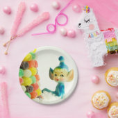 Belle the Pixie Elf Papieren Bordje (Feest)