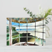 Belle Tout Lighthouse Beachy Head Kaart (Staand voorkant)