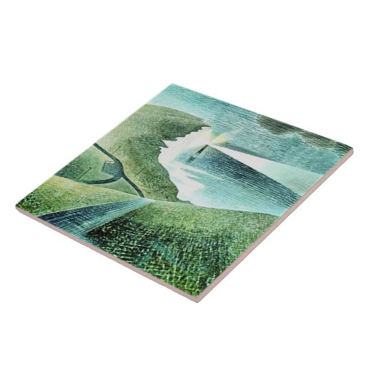 Belle Tout Lighthouse Beachy Head Tegeltje (Zijkant)