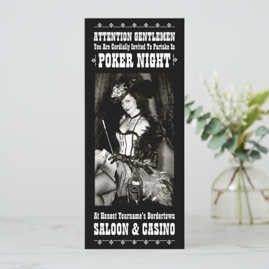 Belle - Uitnodiging (Aanpassen) (Staand voorkant)