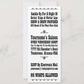 Belle - Uitnodiging (Aanpassen) (Achterkant)