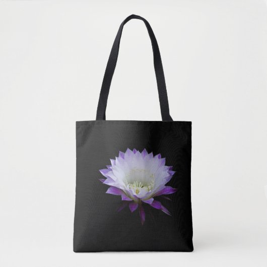 Belle van de bal, nachtbloeiende cactus tote bag (Voorkant)