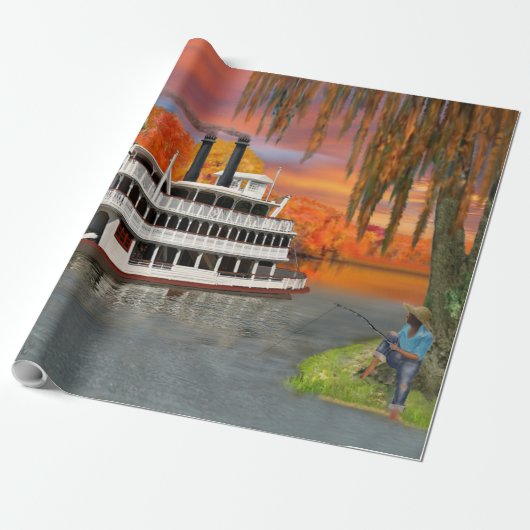 Belle van de Bayou Cadeaupapier (Uitgerold)