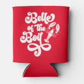 Belle van de Boil Retro stijl Crawfish Boil Blikjeskoeler (Voorkant)