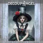 Belle van de Masquerade Decoupage Tissuepapier