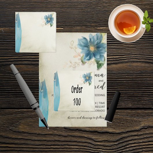 Belle Waterverf Post-it® Notes
