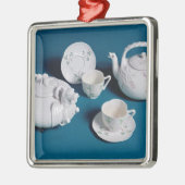 Belleek-theeservice Metalen Ornament (Links)