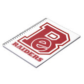 Bellefonte Raiders Be Spiral Notitieboek (Linkerzijde)
