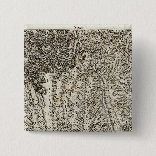 Bellegarde Vierkante Button 5,1 Cm (Voorkant)