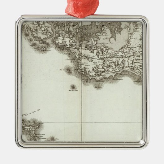 BelleIsle Metalen Ornament (Voorkant)