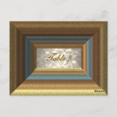 Bellemare Table Number Kaart (Achterkant)