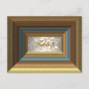 Bellemare Table Number Kaart